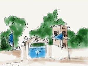 Gates of Villa Somalia