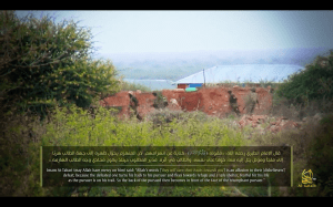 Burundian Troops Move Along a Trench System