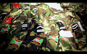 Captured AMISOM Burundian Uniforms and Rank Slides